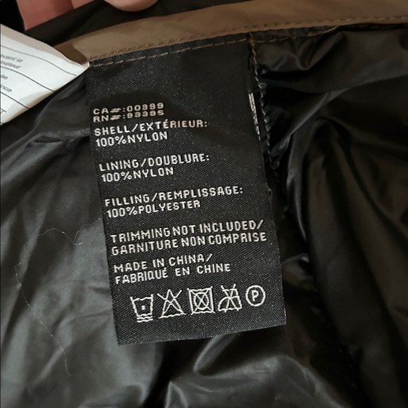 Women's Bronze Brown Puffer Coat Sz 6.  BNWT. - Picture 5 of 6